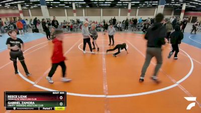 52-54 lbs Round 1 - Gabriel Zamora, Liberty Warriors Wrestling Club vs Reece Lizak, Texas Elite Wrestling Club