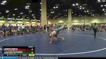 220 lbs Round 1 (8 Team) - Christian McChesney, Nauman Yellow vs Landon Ternus, Nebraska Demigods