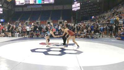 110 lbs Cons. Sub-rd Of 16 - Madalyn Riedinger, Kansas vs Khiry Reese, North Carolina