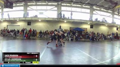 93 lbs Cons. Round 2 - Myles Anderson, Bulldog Premier Wrestling Club vs Jace Pearson, Team Tiger Wrestling Club