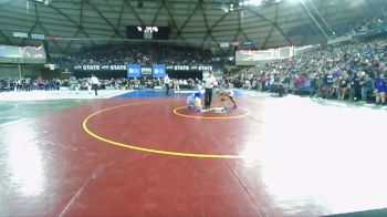 Girls 3A/4A 170 Champ. Round 2 - Liana Wayman, Federal Way (Girls) vs Shawnnastasia Jackson, West Valley (Yakima) (Girls)