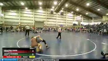 130 lbs Round 2 (4 Team) - Wyatt Hanssen, INWTC vs Braxten Crow, Wyoming
