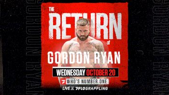 Gordon Ryan: The Return of the King to WNO on October 20