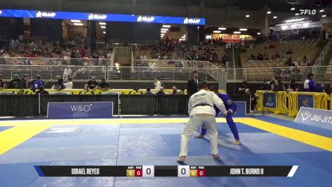 John T. Burns II vs Israel Reyes 2025 Pan Jiu Jitsu IBJJF Championship