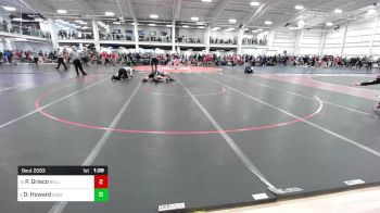 182 lbs Round Of 16 - Paul Grieco, Bellingham vs Drew Howard, Essex Tech/Masco Co-Op