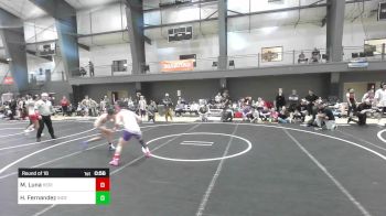 106 lbs Round Of 16 - Marco Luna, Heritage vs Hayden Fernandez, Independent