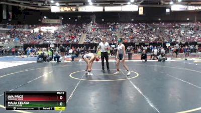 138 lbs Cons. Round 6 - Ava Price, Thunder Ridge vs Malia Celaya, San Clemente