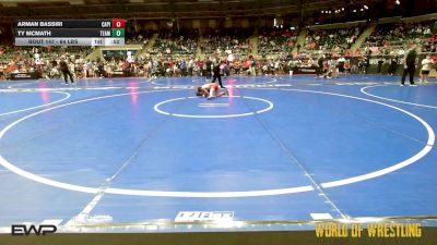 64 lbs Consi Of 8 #2 - Arman Bassiri, Capital City vs Ty McMath, Team Barracuda