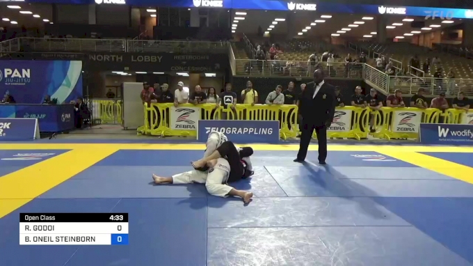 ROBERTO GODOI vs BRADLEY ONEIL STEINBORN 2023 Pan Jiu Jitsu IBJJF ...