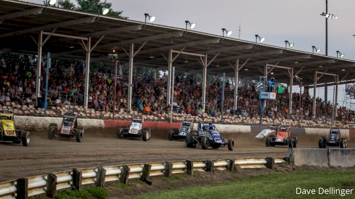 Friday Night Lights For USAC Sprints At Terre Haute