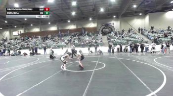 78 lbs Semifinal - Grayson Ungureanu, Rampage WC vs Burl Dull, USA Gold