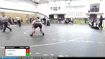 220 lbs Cons. Round 4 - Joseph Martinez, Bell Gardens vs Jackson Vallejo, Orange