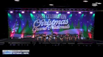 Thunder Extreme - Zeus [2025 L5 Senior - D2] 2025 Spirit Celebration Christmas Grand Nationals
