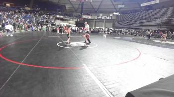 67 lbs Champ. Round 3 - Sawyer Haskins, Cherry Creek Wrestling Club vs Roan Rickel, Team Aggression Wrestling Club