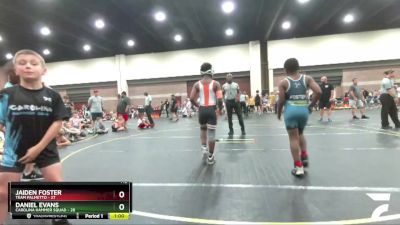 112 lbs Semis (4 Team) - Daniel Evans, Carolina Hammer Squad vs Jaiden Foster, Team Palmetto