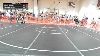 150 lbs Quarterfinal - Brady Mokoid, Seagull Wrestling Club vs Jamison Devlin, Pride WC