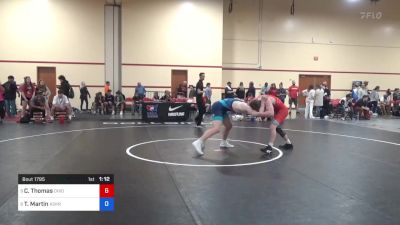 92 kg Rnd Of 16 - Carson Thomas, Ohio vs Tyson Martin, Askren Wrestling Academy