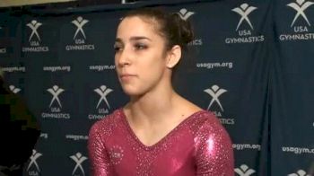 Aly Raisman Attacks her Amanar and Finishes 2nd at 2012 American Cup