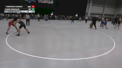126 lbs Champ. Rd Of 32 - Aaron Gonzalez, Silverback Wrestling Club vs Christian Casarez, Caprock High School Wrestling