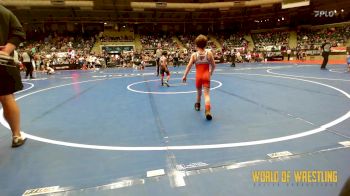 49 lbs Consi Of 16 #1 - Harold Hoffman, Pomona Elite vs Kyng Walker, HURRICANE WRESTLING ACADEMY