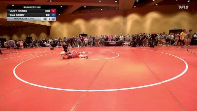 145 lbs 1st Place Match - Zoey Haines, Pennsylvania vs Eva Barry, New Jersey