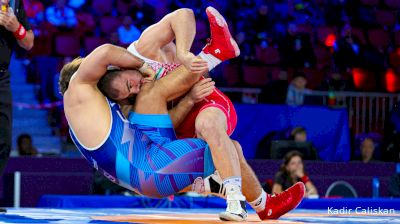 125 kg Quarterfinal - Amir Zare, Iran vs Nicholas Gwiazdowski, United States