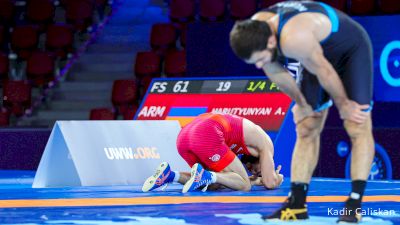 74 kg Quarterfinal - Hetik Cabolov, Serbia vs Azamat Nurykau, Belarus