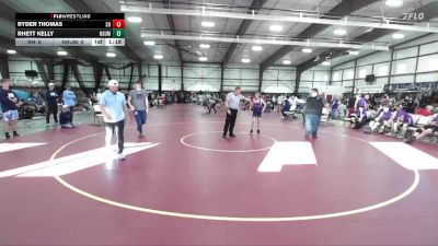 113 lbs Finals (4 Team) - Ryder Thomas, Salem Hills vs Rhett Kelly, North Summit