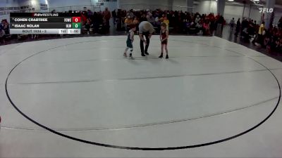 5 lbs Semifinal - Isaac Nolan, O`Neill Leprechaun Wrestling vs Cohen Crabtree, Falls City Wrestling Club