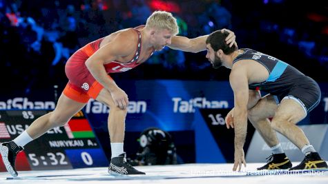 74kg Semifinal - Kyle Dake, USA vs Azamat Nurykau, BLR