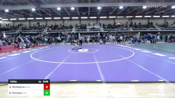 145 lbs Consi Of 16 #2 - Rj McAdams, Hollis Brookline vs Brent Nicolosi, Haverhill