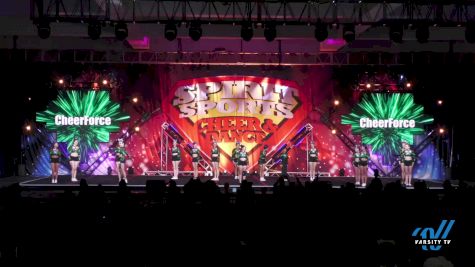 CheerForce Simi Valley - Sapphirez [2022 L1 - U19 Day 2] 2022 Spirit Sports Palm Springs Grand Nationals