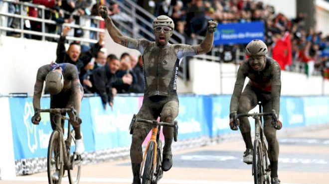 Mud And Glory For Italian Colbrelli At Thrilling Paris-Roubaix
