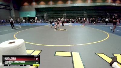 132 lbs Cons. Round 4 - Aiden Caro, Rancho Bernardo vs Jackson Armstrong, White Pine