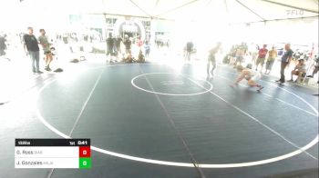 132 lbs Consi Of 8 #2 - Gavin Ross, Diablo Grande WC vs Julio Gonzales, Mojave WC