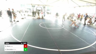 132 lbs Consi Of 8 #2 - Gavin Ross, Diablo Grande WC vs Julio Gonzales, Mojave WC