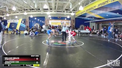 126 White Semifinal - Jonathan Cox, Braddock vs William Bruce, Glynn Academy