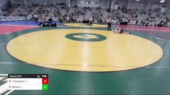 120 lbs Round Of 16 - Micah Thompson, KY vs Nick Moore, DE