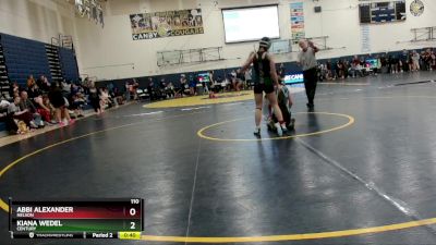 120 lbs Cons. Round 2 - Victoria Navarro Torrez, Canby vs Kylie Green, Nelson