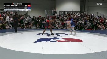86 lbs Champ. Round 2 - Daniel Williams, Navy Wrestling Club vs Devan Hendricks, Knights RTC