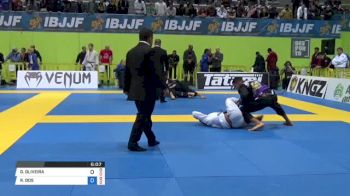 DIEGO OLIVEIRA vs RAFAEL DOS SANTOS 2018 European Jiu-Jitsu IBJJF Championship