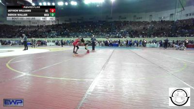 143 lbs Consi Of 32 #1 - Jayvion Williams, Del City JH vs Deron Waller, MacArthur Wrestling