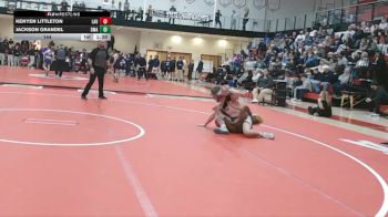 144 lbs Finals (8 Team) - Jackson Grandel, Delaware Military Academy vs Kenyen Littleton, Laurel