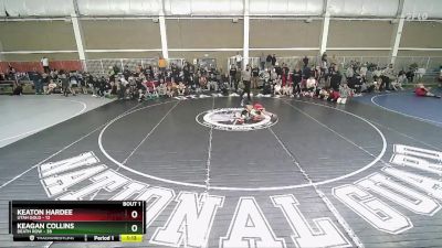 84 lbs Round 1 (4 Team) - KEAGAN COLLINS, Death Row vs Keaton Hardee, Utah Gold