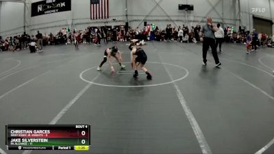 56 lbs Round 2 (4 Team) - Christian Garces, West Essex Jr. Knights vs Jake Silverstein, PA Alliance