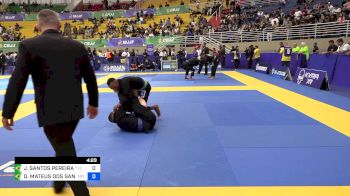 JONAS SANTOS PEREIRA vs DAVID MATEUS DOS SANTOS 2024 Brasileiro Jiu-Jitsu IBJJF