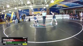 132 lbs Cons. Round 3 - Kase Hopper, Venice vs Nicholas Tapia, Gladiator Wrestling Club