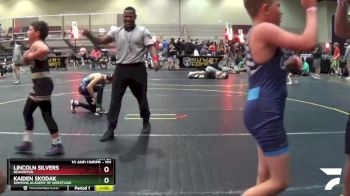 101 lbs Round 3 - Lincoln Silvers, Beaverton vs Kaiden Skodak, Simmons Academy Of Wrestling