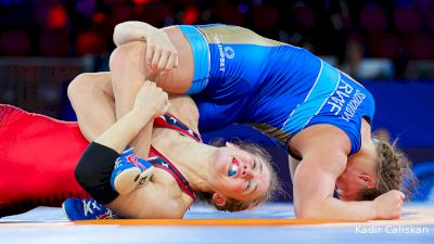 50 kg 1/2 Final - Sarah Hildebrandt, United States vs Nadezhda Sokolova, Russian Wrestling Federation