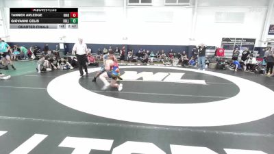 205 lbs Quarterfinal - Tanner Arledge, Ohio Gold-MS vs Giovanni Celis, Bulldog Premier-MS